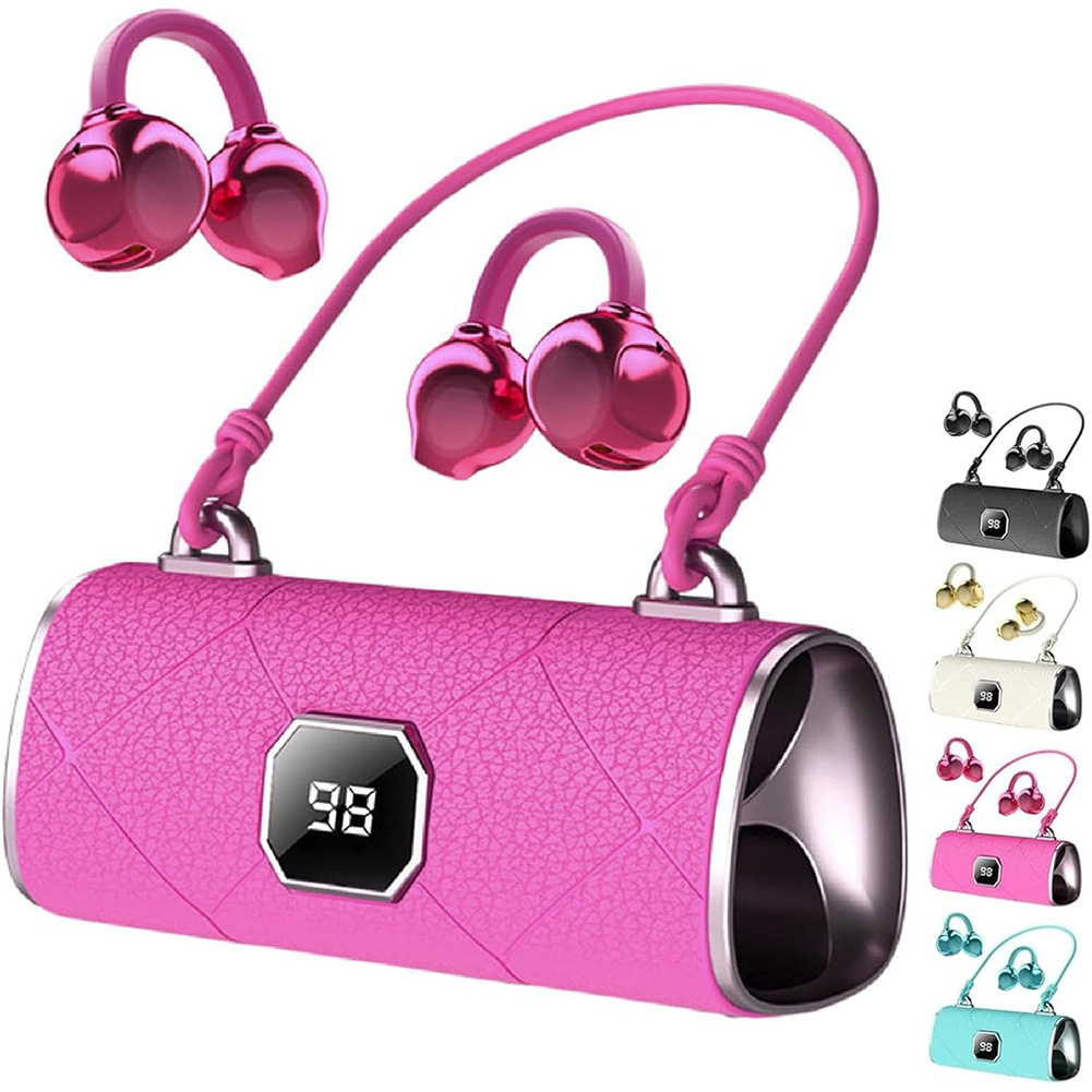 Bluetooth Headset On Ear - Açık Kulaklı Kablosuz Bluetooth Kulaklıklar LED