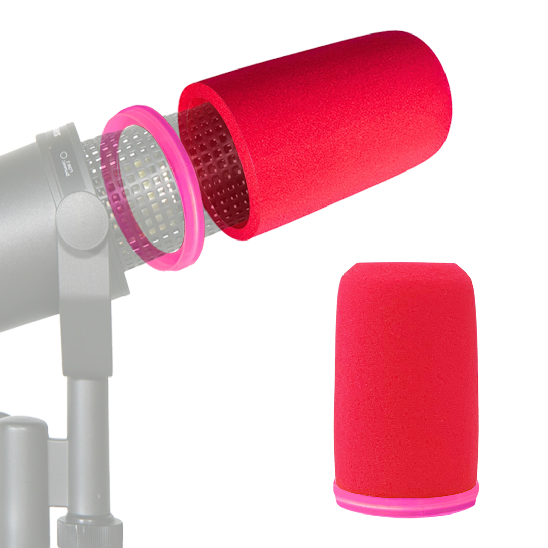 Shure Mic Sm7B - Shure SM7B Mikrofon için Ön Cam,