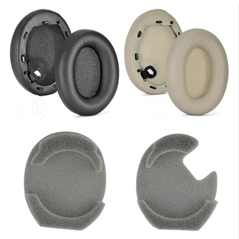 Sony Headphone Wh-1000Xm4 - Yumuşak Bellek Köpük Kulak Pedleri Minderler