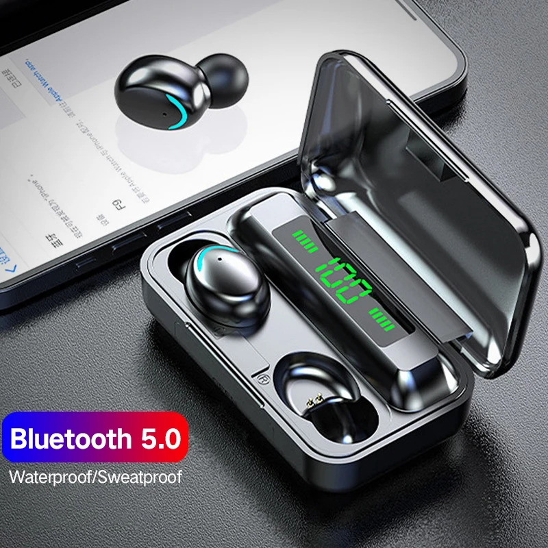 Wireless Earbuds Tws - F9 kablosuz kulaklık TWS Bluetooth 5.0