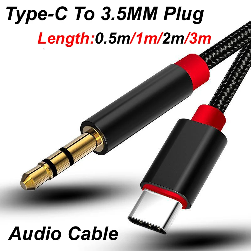 Audiophile Headphone Wired - 0.5 m/1 m/2 m/3 m Tip-C
