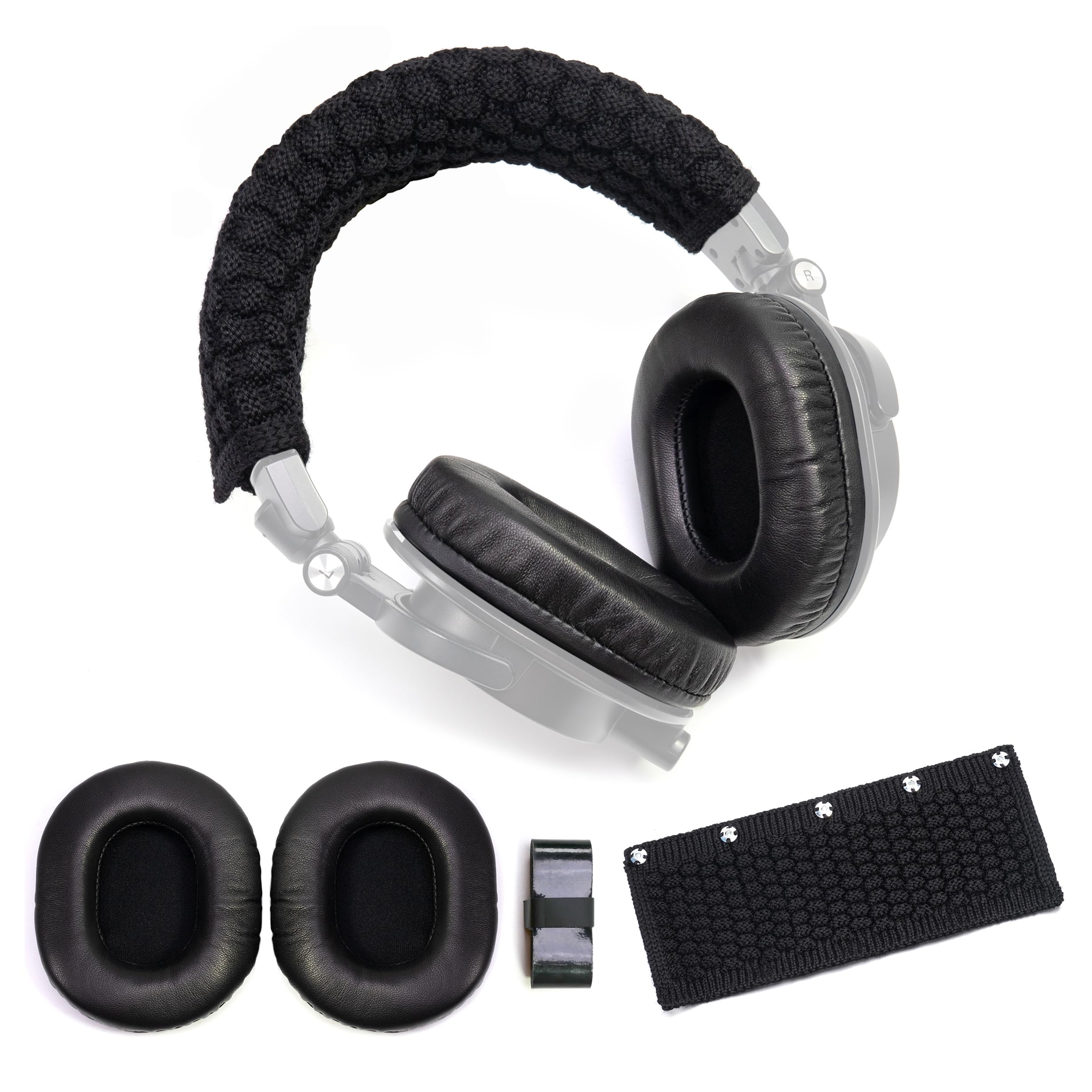 Audio Technica Headphone Ath-M20X - Kuzu derisi kulak pedleri yün kafa
