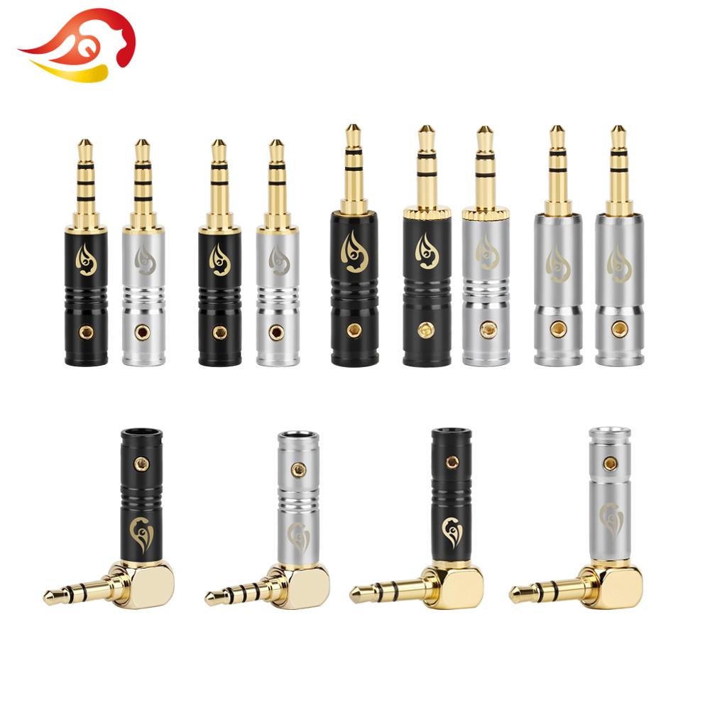 Audiophile Headphone Wired - QYFANG 3.5mm Ses Jakı 3/4 Kutuplu
