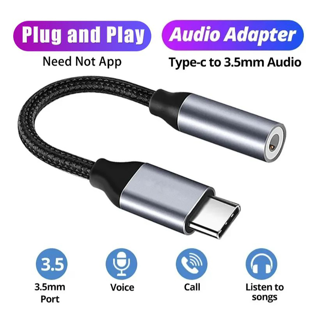 Audiophile Headphone Wired - USB Tip C - 3.5mm Ses