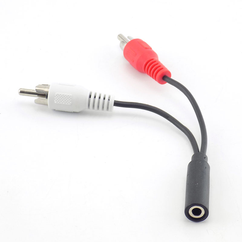 Cable Extension 3.5 - 3.5mm RCA Dişi jack Stereo 2