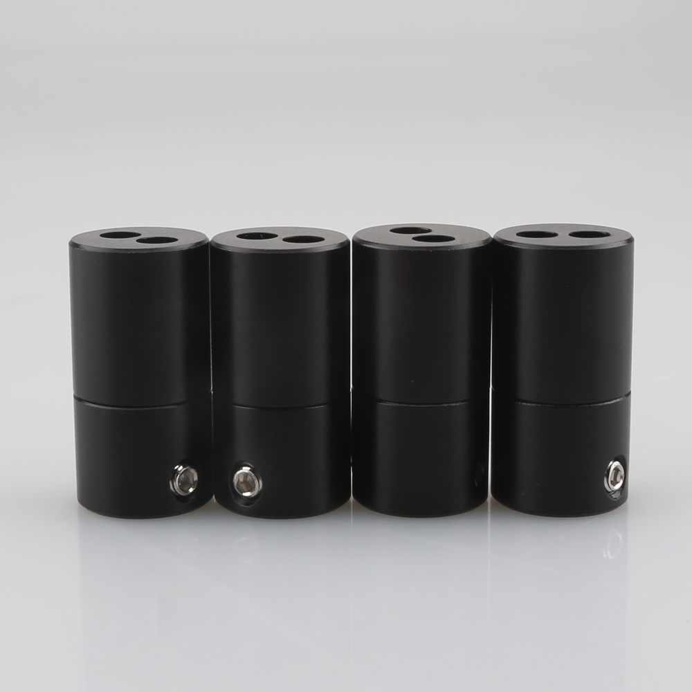 Audio Splitter Y - 4 adet alüminyum alaşımlı Hi-Fi hoparlör