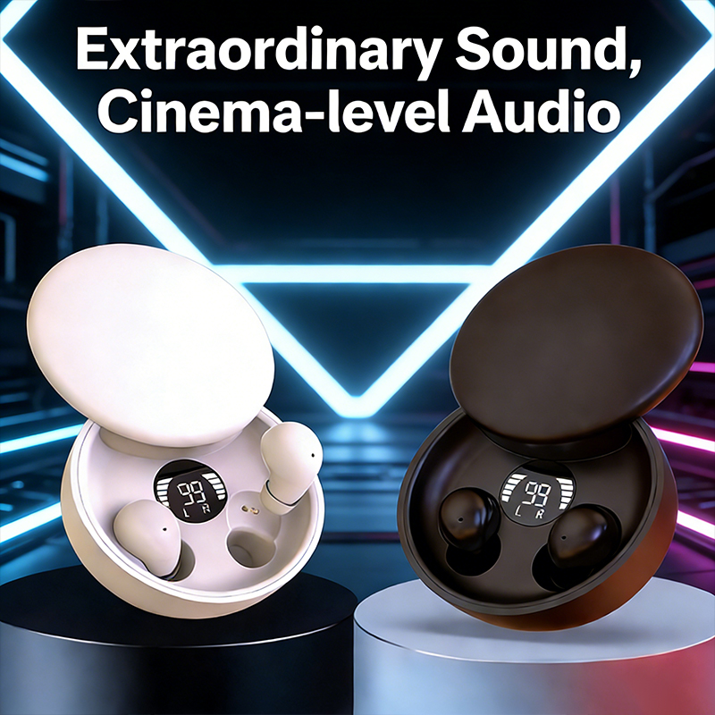 Bluetooth Headset On Ear - SK26 Bluetooth 5.3 Kablosuz Kulaklık Küçük