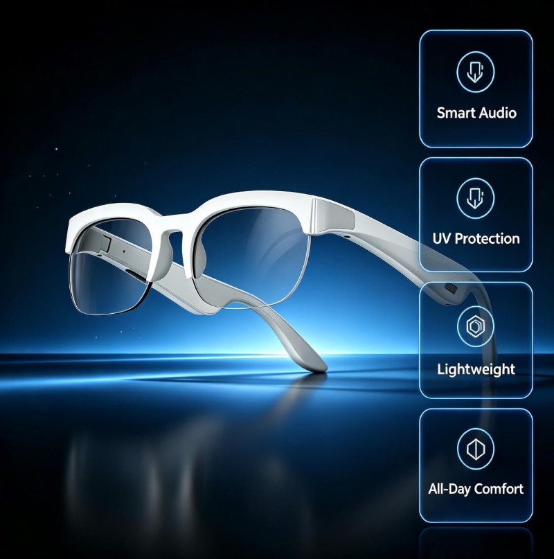 Bluetooth Headset On Ear - 2026 XG89 Gerçek Zamanlı Yapay Zeka