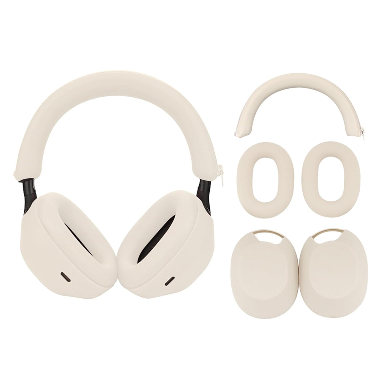 Sony Headphone Wh-1000Xm5 - Sony WH-1000XM5 kulaklık için silikon koruyucu