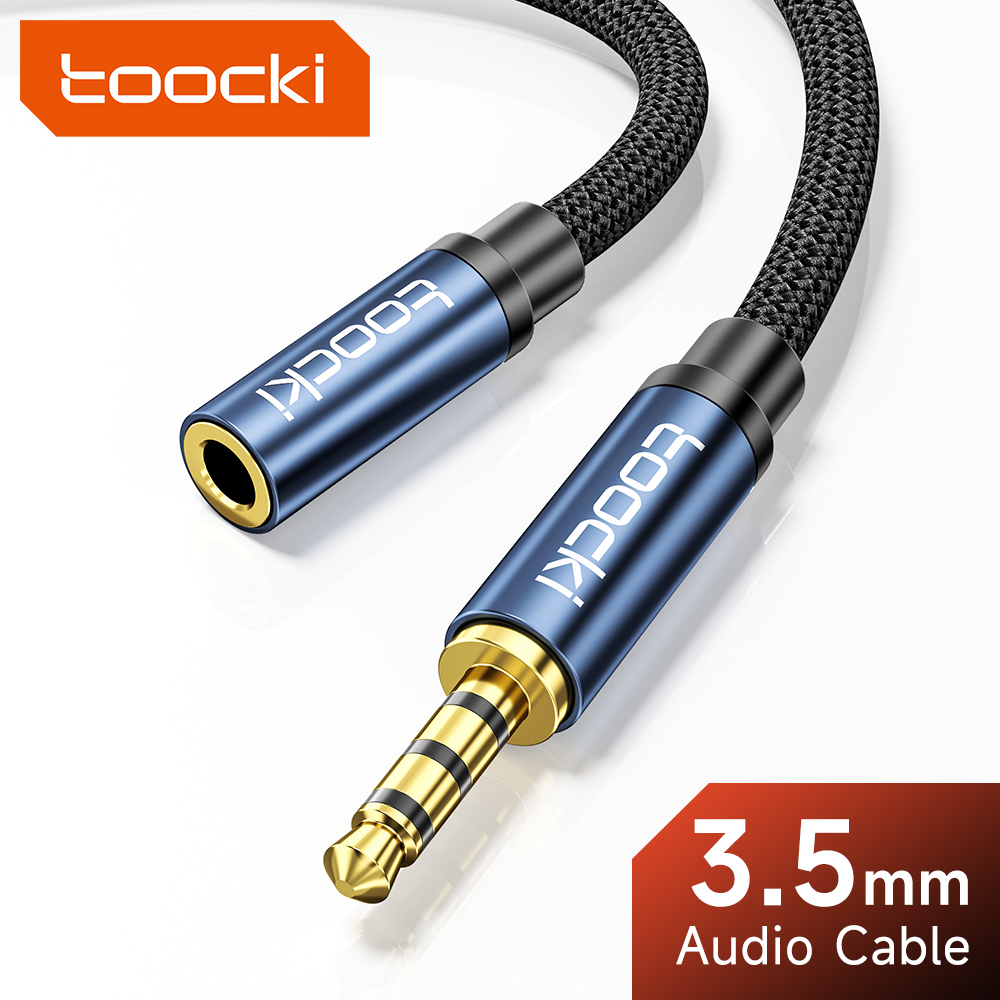 Cable Extension 3.5 - Toocki kulaklıklar için 3.5mm Jack Aux
