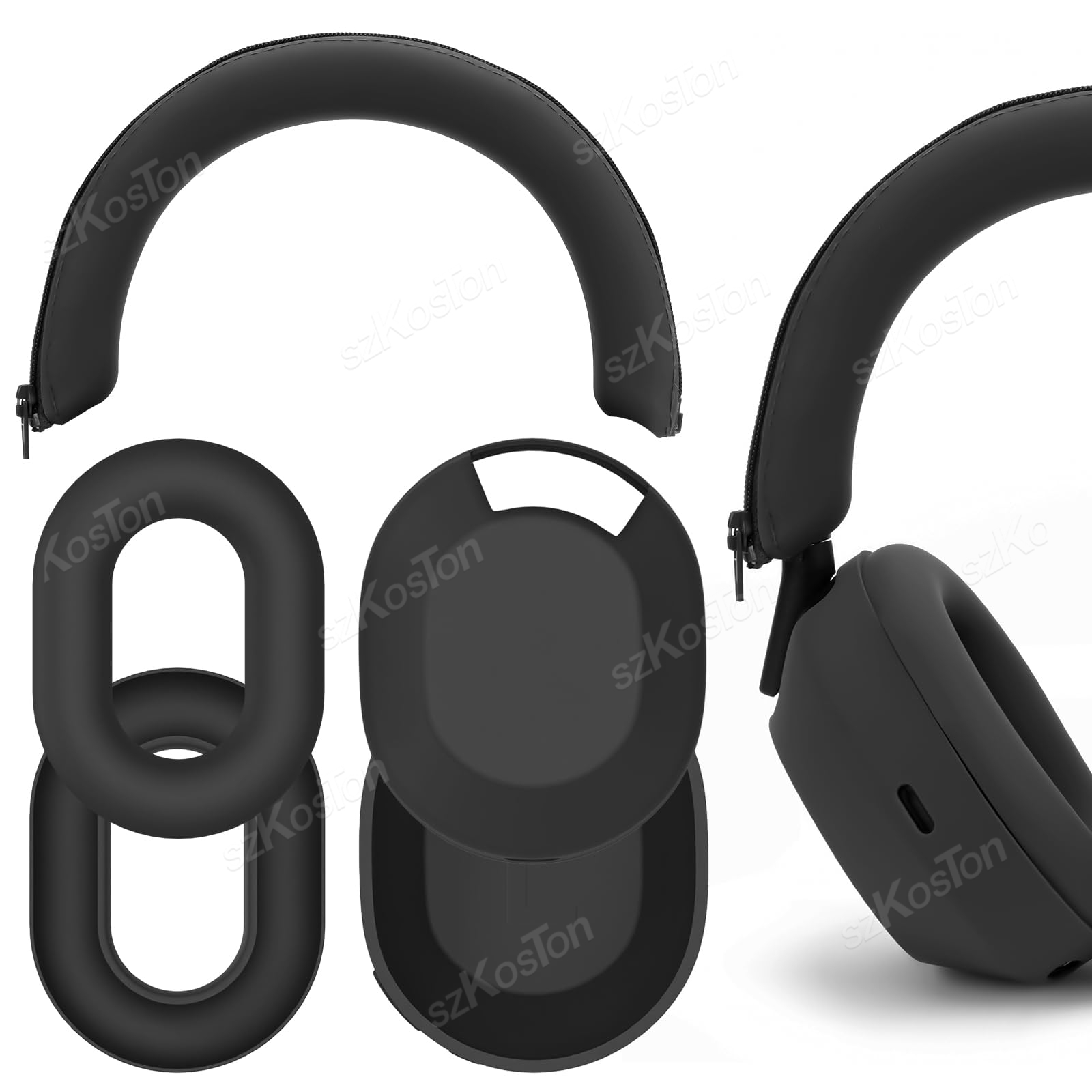 3'ü 1 arada Silikon Koruyucu K - Sony Headphone Wh-1000Xm5 incelemesi ve fiyatı