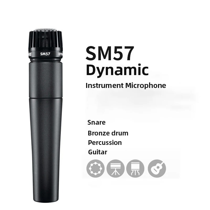 Shure SM57 Enstrüman Mikrofonu - Shure Mic Mv7 incelemesi ve fiyatı