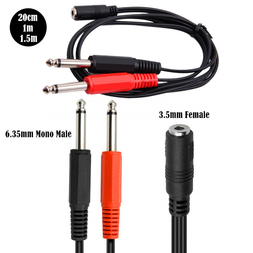 6.35 mm Erkek - 2 x 6.35 mm 3. - Cable Extension 3.5 incelemesi ve fiyatı