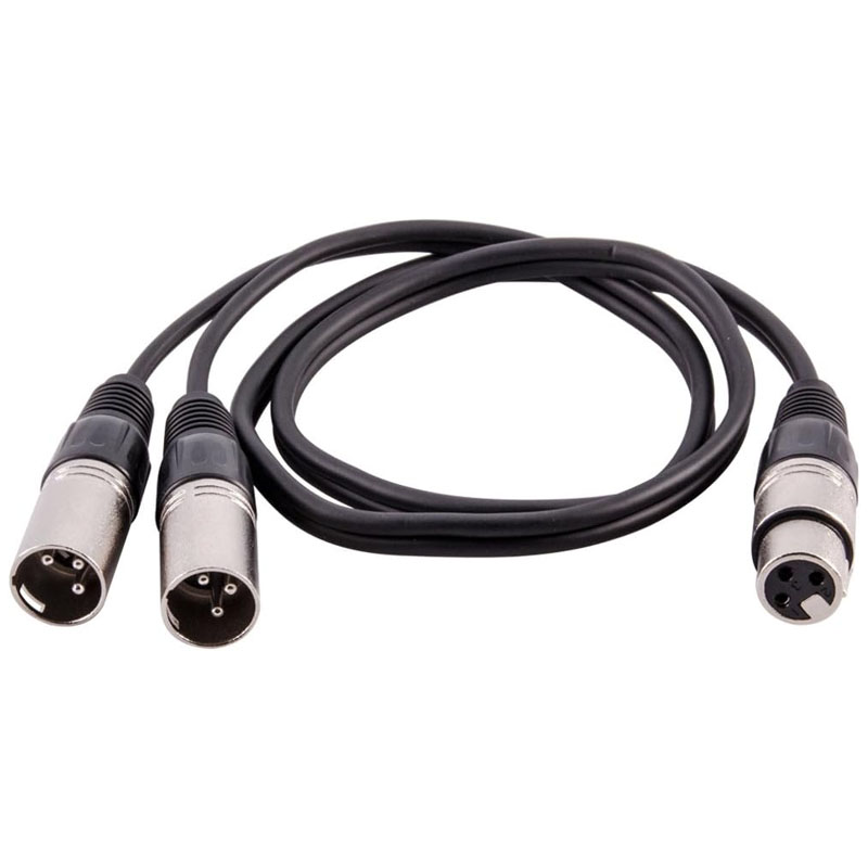 XLR Splitter Kablosu 3 Pin Diş - Audio Splitter Y incelemesi ve fiyatı