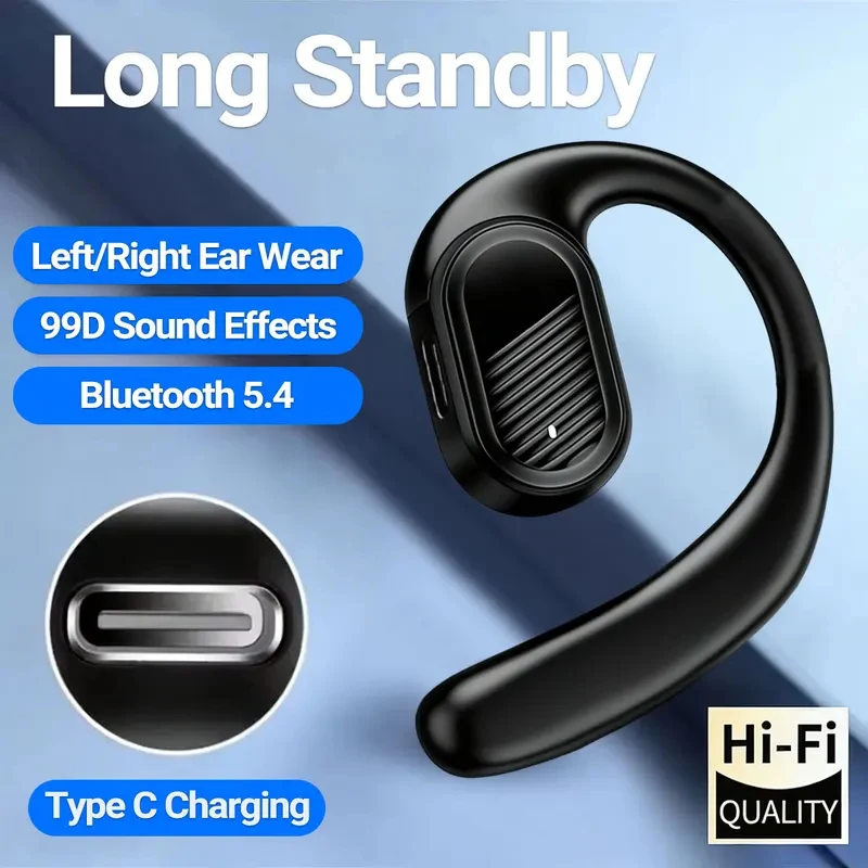 Bluetooth 5.4 Açık Kablosuz Ku - Bluetooth Headset On Ear incelemesi ve fiyatı