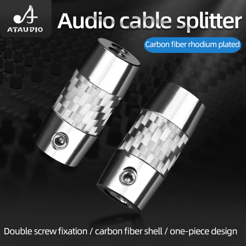 4 adet karbon Fiber Y Splitter - Audio Splitter Y incelemesi ve fiyatı