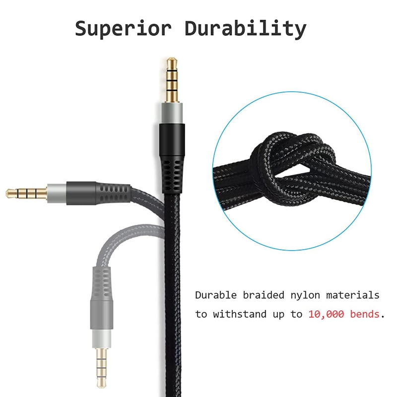 Naylon örgülü OFC yedek Aux 3. - Cable Extension 3.5 incelemesi ve fiyatı