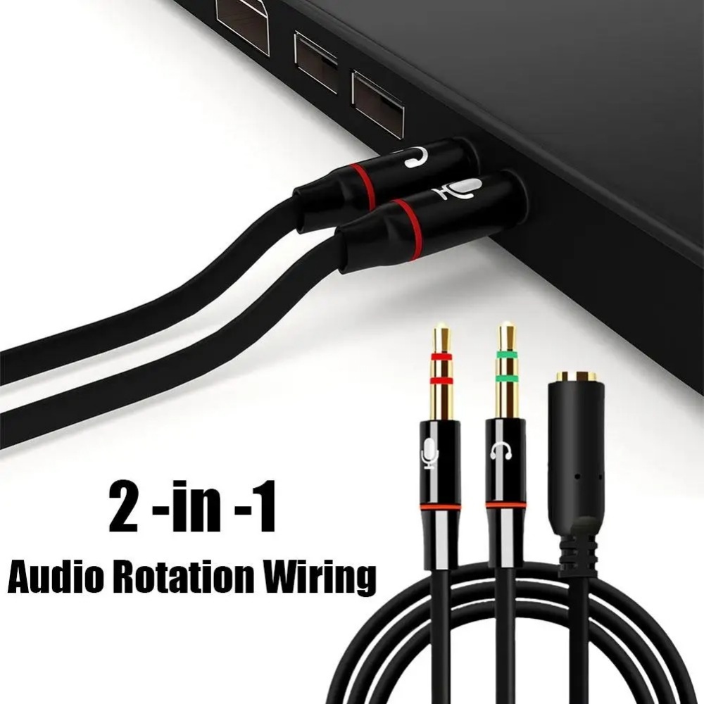 3.5mm Kulaklık Mikrofon Ses Sp - Audio Splitter Y incelemesi ve fiyatı