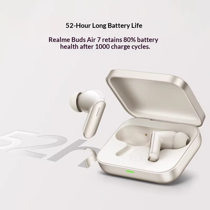 Orijinal realme Buds Air 7 52d - Noise Cancelling Headphone incelemesi ve fiyatı